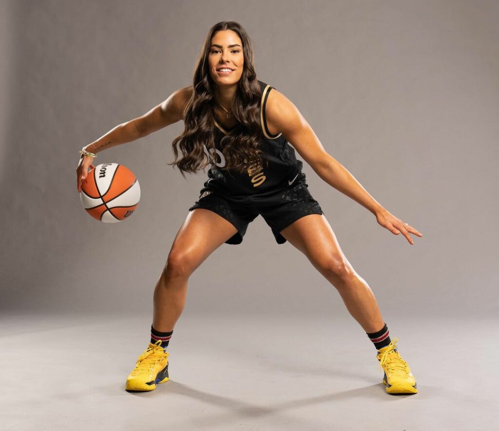 WNBA star Kelsey Plum