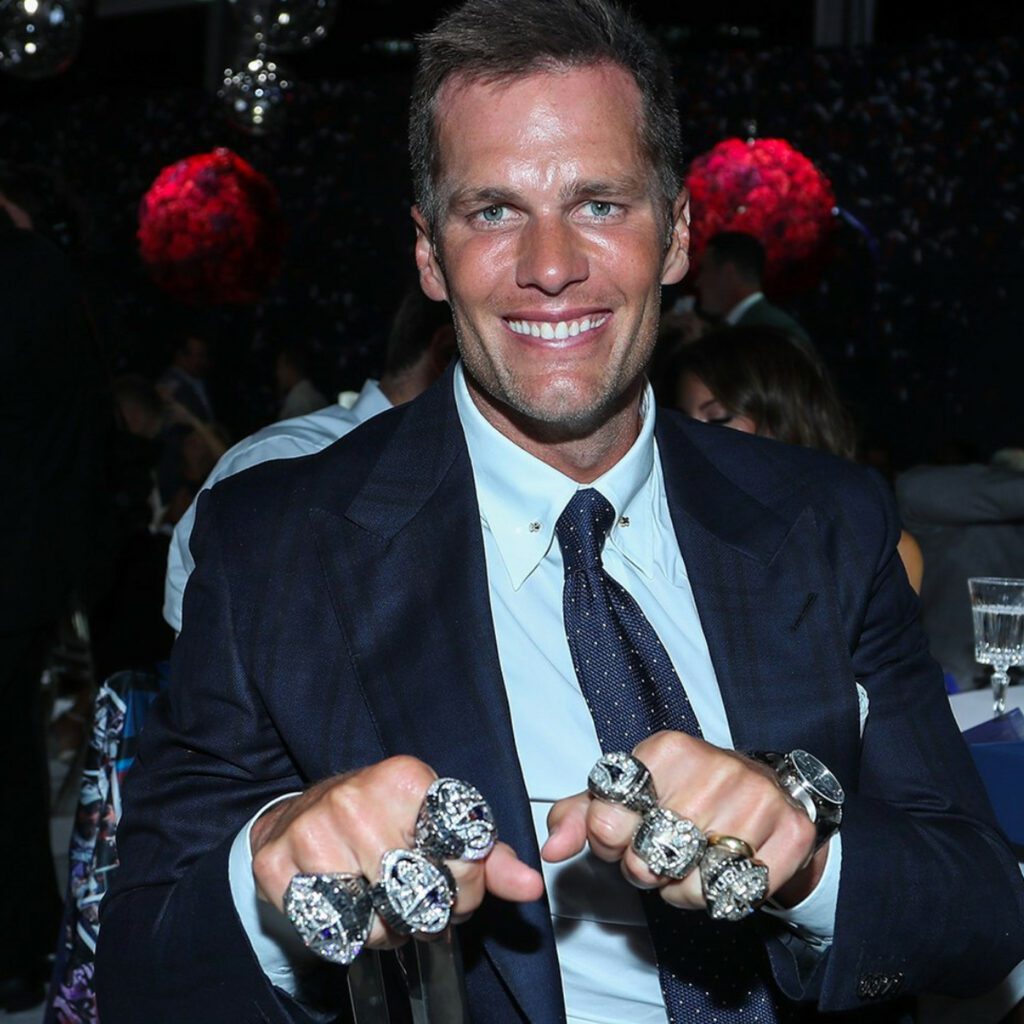 Tom Brady Superbowl rings