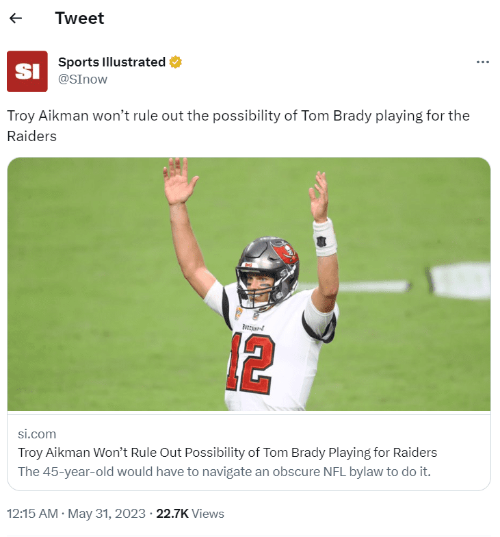 Tom Brady news
