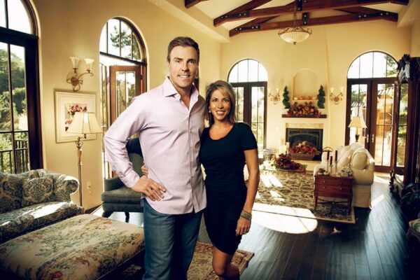 Bill Romanowski and his wife Julie Legrand