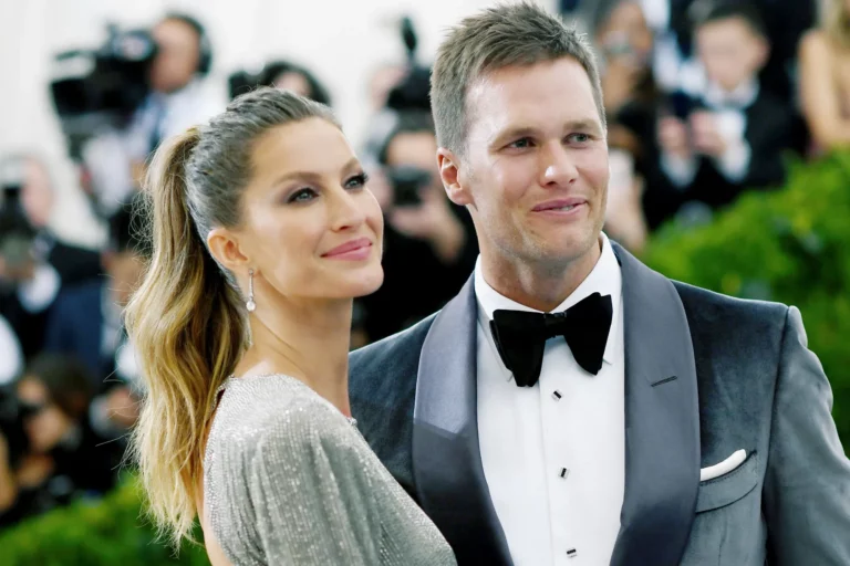 Tom Brady with his wife Gisele Bundchen