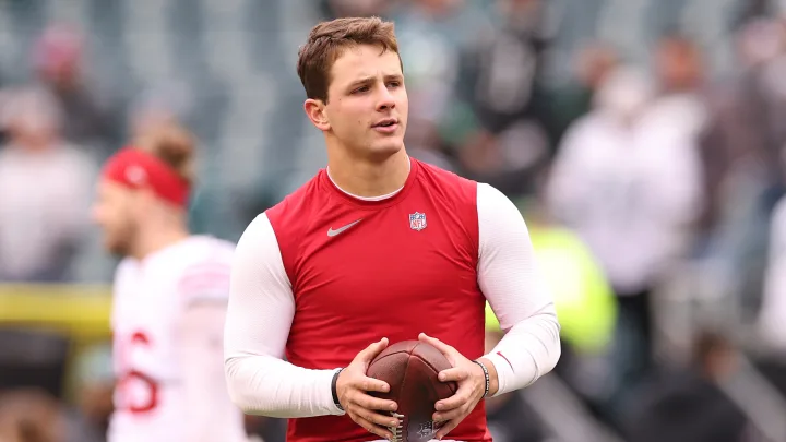 Quarterback Brock Purdy Training camp