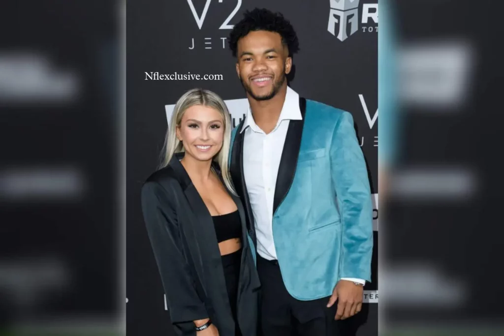Kyler Murray and his girlfriend in v2 jet awards