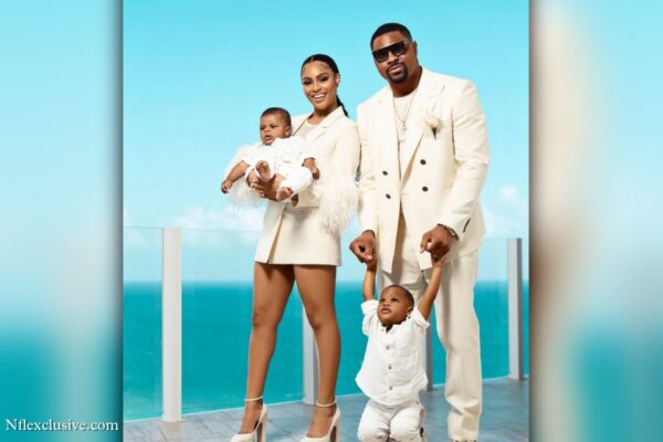 khalil mack with wife and children
