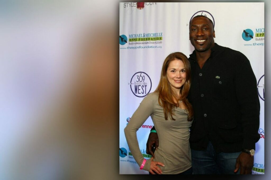 Katy Kellner and shannon sharpe