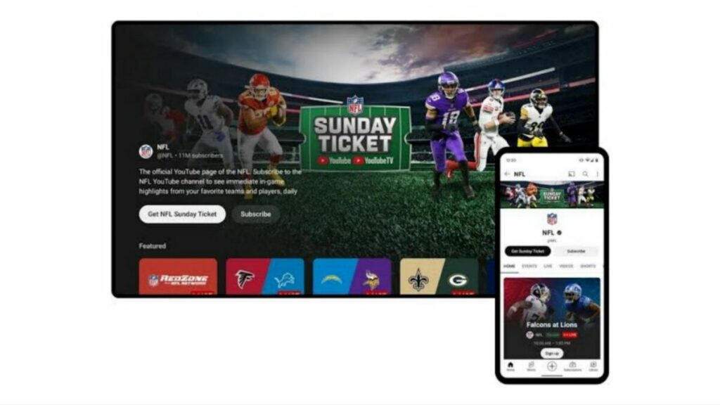 NFL on youtube TV