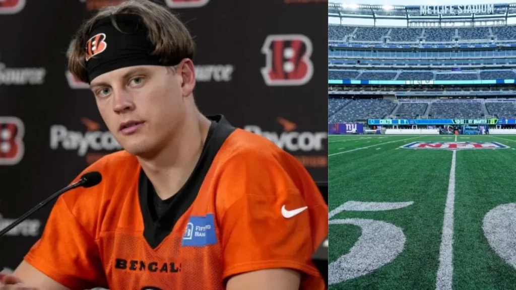 Joe Burrow on MetLife Stadium 