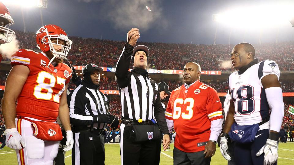 coin tossing by referee