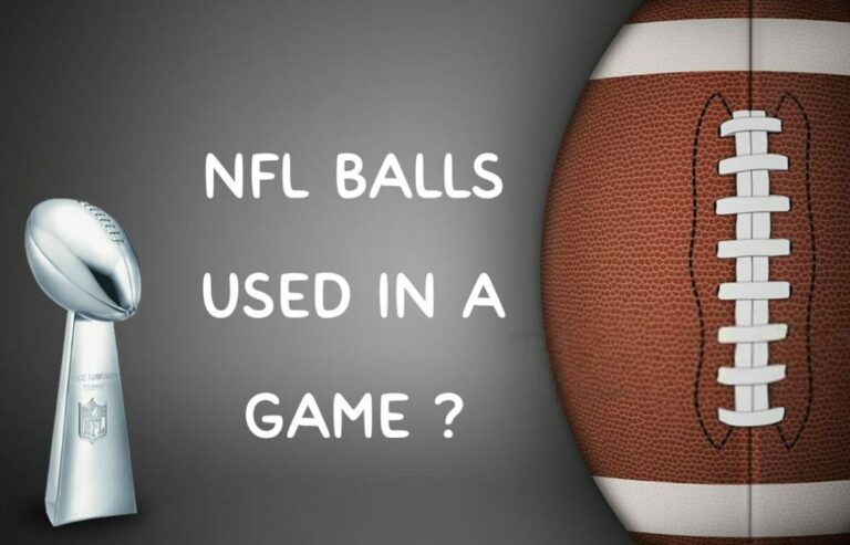 How many footballs are used in an NFL game