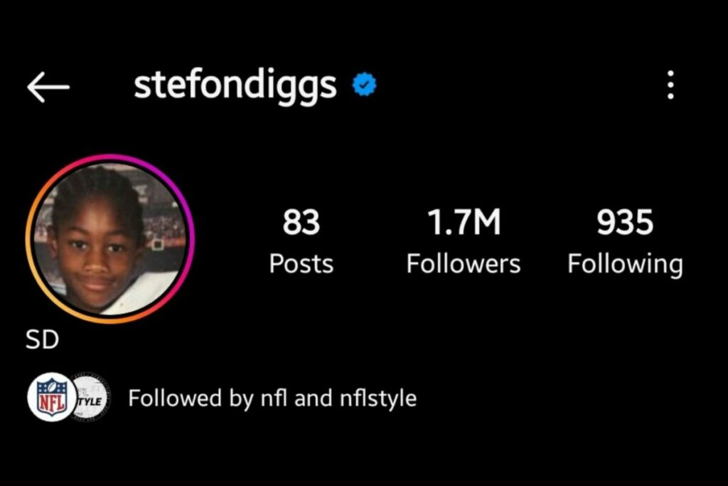Stefon Diggs Instagram Followers