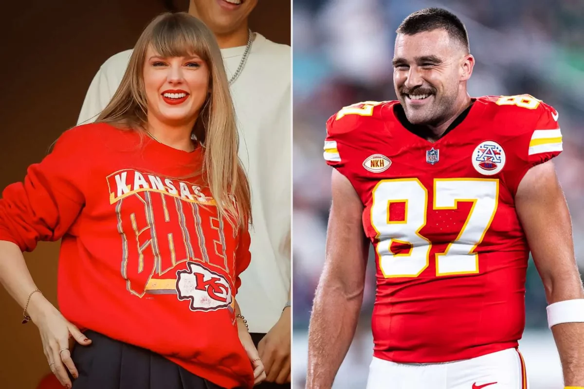 Taylor Swift and Travis Kelce