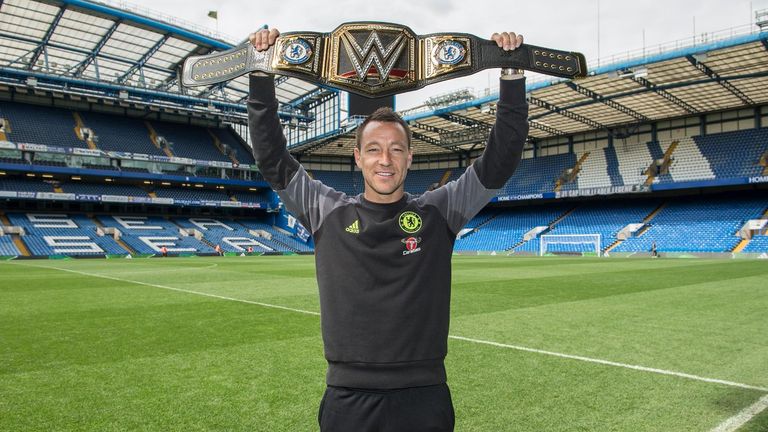 Chelsea's John Terry given WWE belt