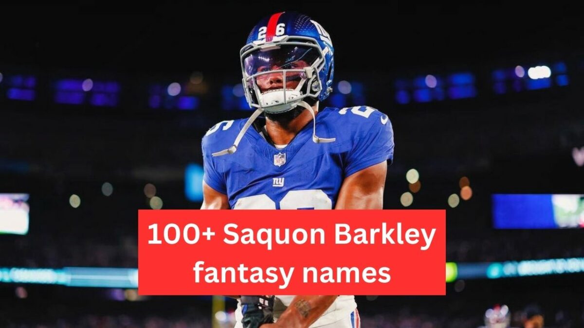 100+ Saquon Barkley fantasy names