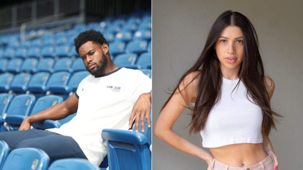 Juju Smith Schuster and Alessandra Gesiotto