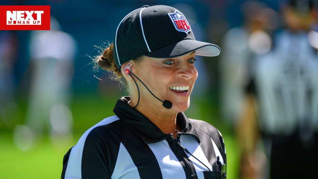 Robin DeLorenzo smiling on the field