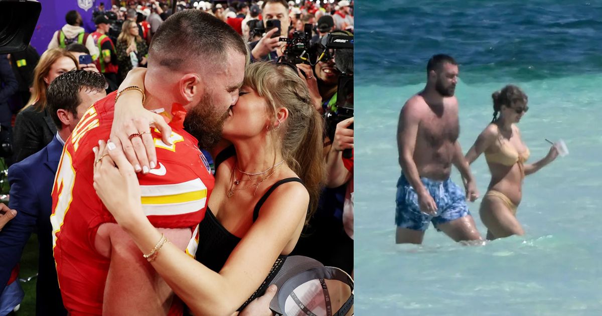 Travis Kelce and Taylor Swift Bahamas Vacation