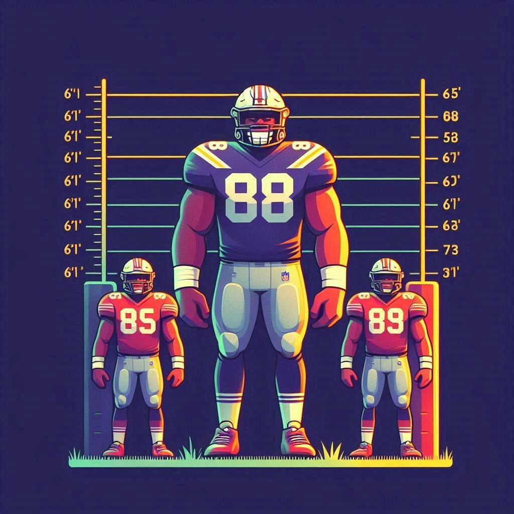 best height for NFL